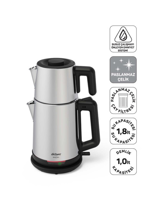 AR3158 Neosteel Inox Çay Makinesi