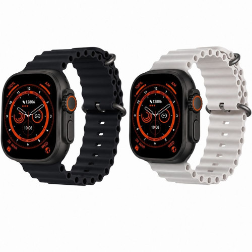 Winex Watch 8 Pro Max AMOLED Ekran Android & iOS Uyumlu Akıllı Saat Siyah