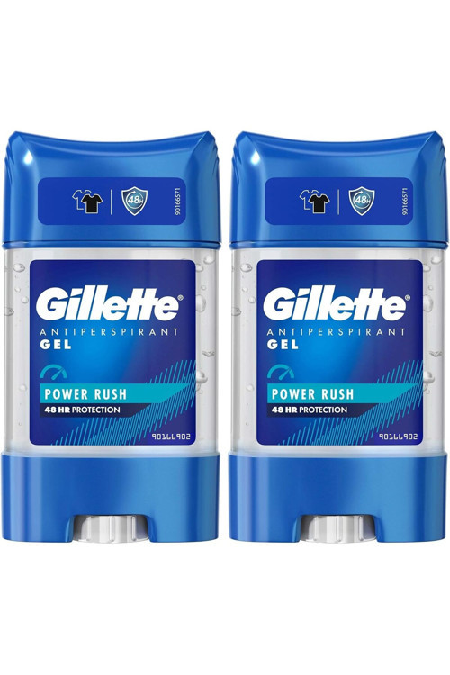 Clear Jel Power Rush Antiperspirant Deodorant 70 ml 2li paket 993128