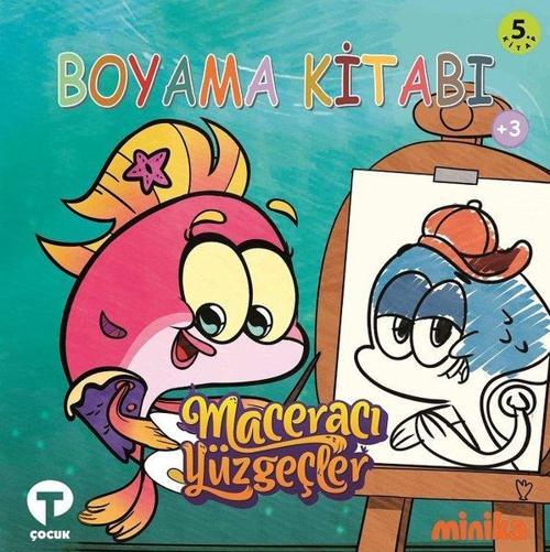 Maceracı Yüzgeçler Biba'nın Günlüğü-Boyama Kitabı 5