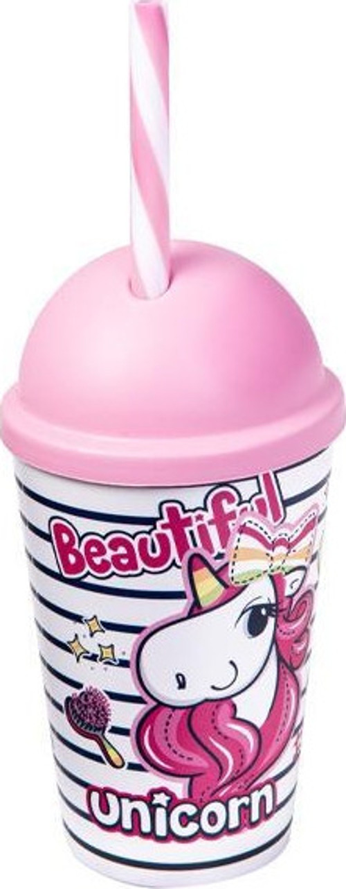 340 cc Unicorn Pipetli Bardak - PP