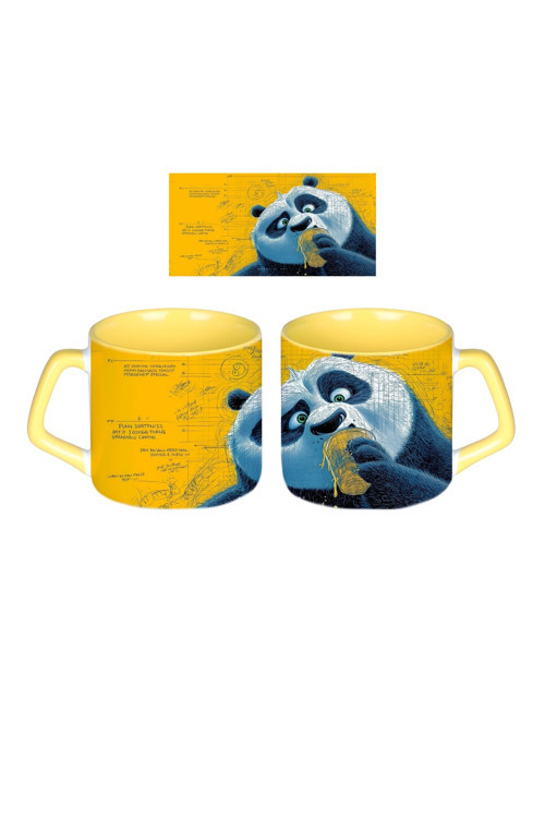 Kung Fu Panda Kupa Bardak | Tek Adet 0283
