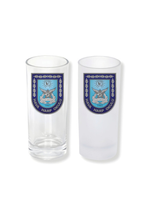 Hava Harp Okulu Buzlu / Buzsuz Seçenekli Rakı Bardağı – 1 Adet Şık Sunum Bardağı 027