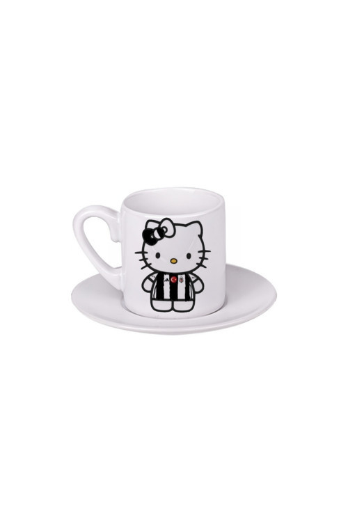 Beşiktaş Hello Kitty Türk Kahvesi Fincanı 048