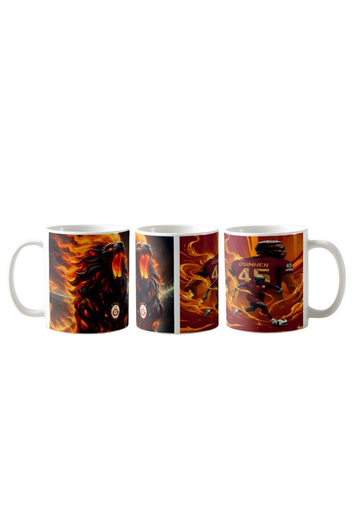 Galatasaray Osimhen Kupa Bardak | Tek Adet K040