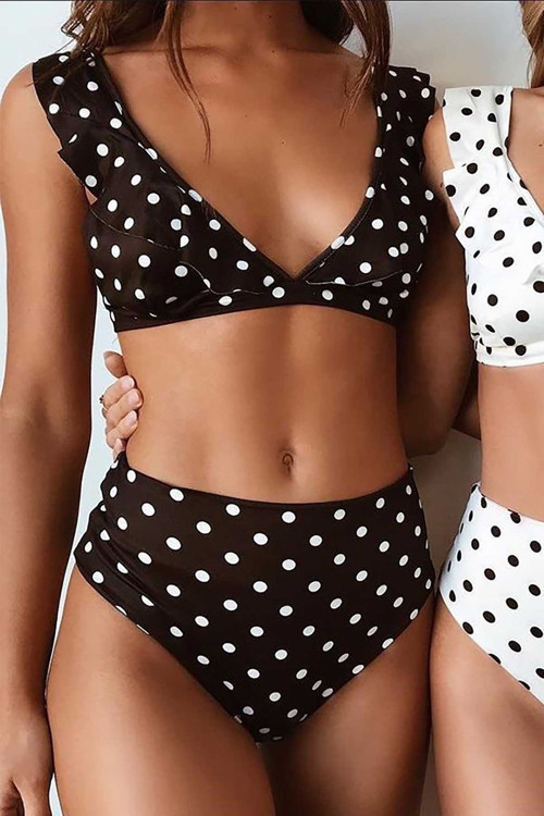 Puantiyeli Bikini Takım
