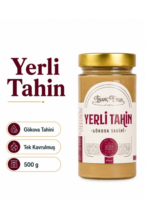Yerli Tahin 500 Gr - Gökova Susamı Taş Değirmen Üretimi
