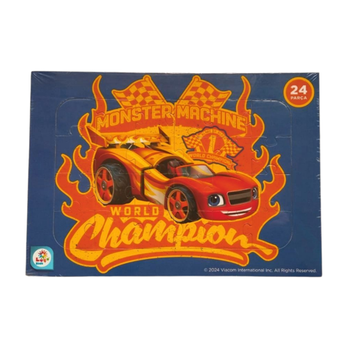 Kids Blaze Taslamalı 24 Parça Frame Puzzle 1