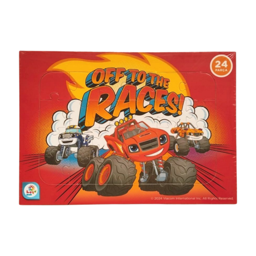 Kids Blaze Taslamalı 24 Parça Frame Puzzle 2