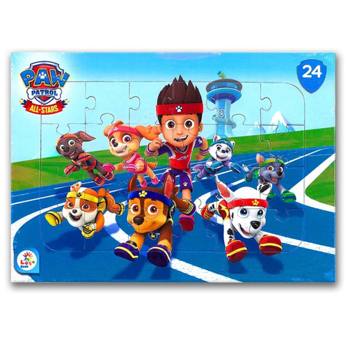 Kids Paw Patrol Taslamalı 24 Parça Frame Puzz