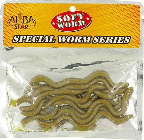 Soft Special Worm 10cm Sahte Kurt HAKİ
