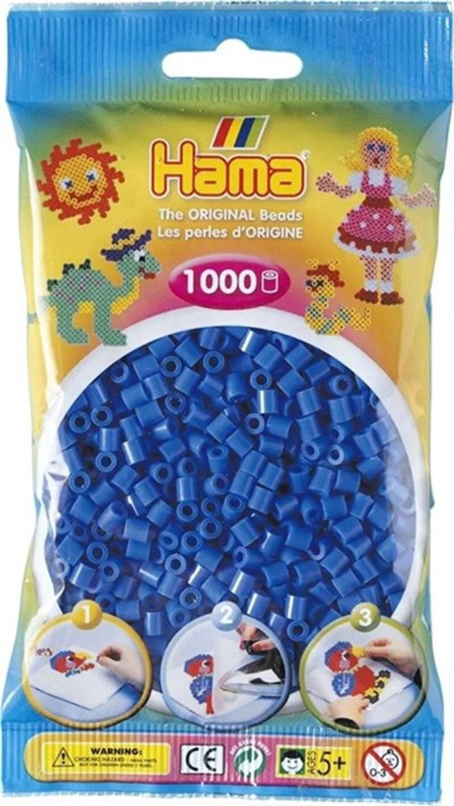 Midi Boncuk 1.000'lik - Açık Mavi