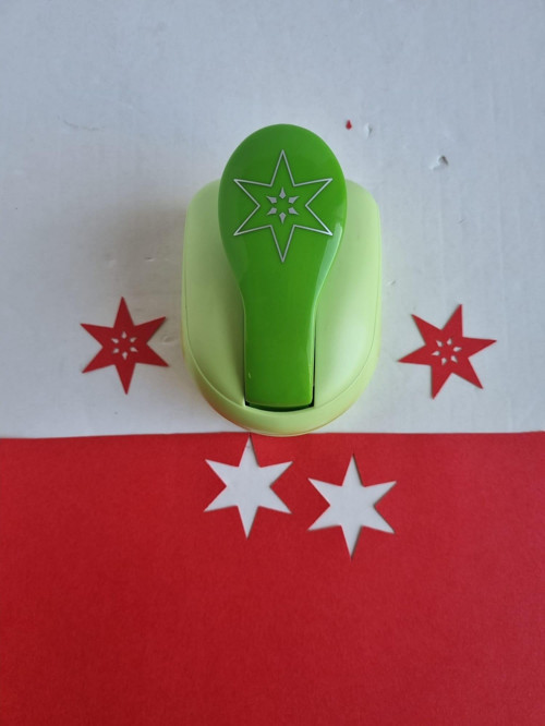 3D Punc Yıldız Desenlı
