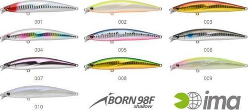 IBorn 98F 13gr Maket Balık 010 Ice