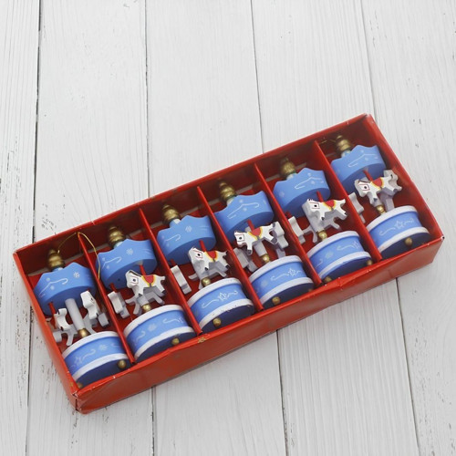 Dekoratif Mini Atlı Karınca Figürü 6'lı Set