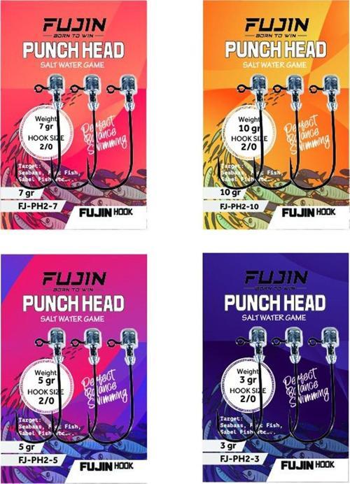 Punch Head Jig Head FJ-PH #2/0 4gr