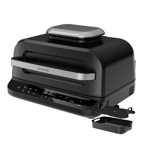 Cecofry Firedome 6000 Airfryer 6 L Grill Teknolojili 2400W Güçlü Yağsız Fritöz Çoklu Pişirme
