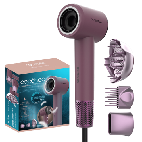 Drynova 3In1 Berry Saç Kurutma Makinesi | Fön, Şekillendirme Ve Hızlı Kurutma