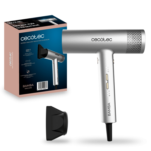 Ionicare Rockstar Aluminum Saç Kurutma Makinesi | İyonik Fön Makinesi