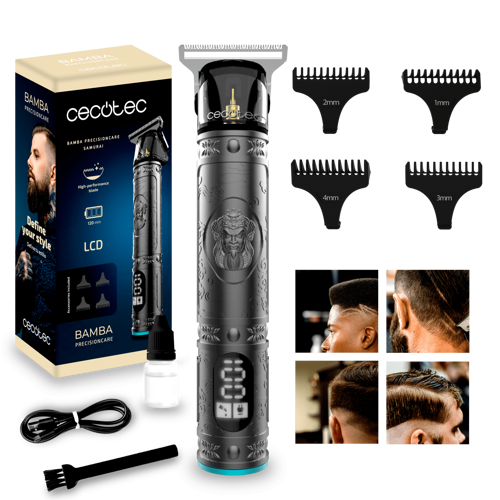 Precisioncare Samurai Kablosuz Saç Sakal Tıraş Makinesi | Şarjlı Tıraş Makinesi