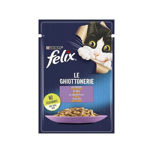 Kuzu Etli 85 gr Yetişkin Kedi Yaş Maması