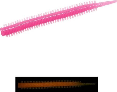 Yummy Sandworm 7cm LRF Silikonu PINK GLOW
