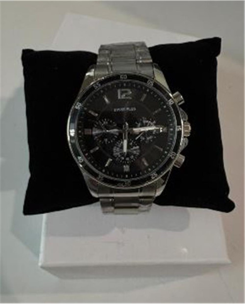 Swiss Plus Man Erkek Kol Saati Watch Basic Seri Model-10 St3516Ags Lüx Black-Silver