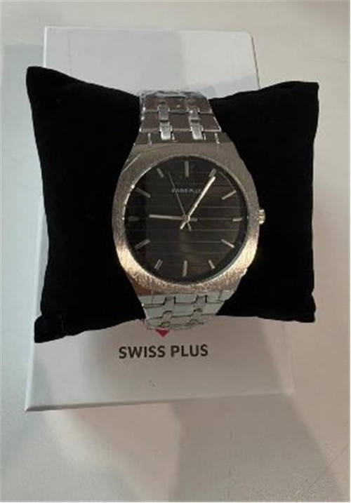 Swiss Plus Man Erkek Kol Saati Watch Basic Seri Model-6 St2302Agp Black-Silver