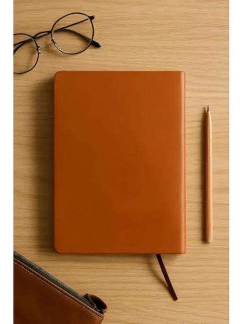Termo Deri Kapaklı Noktalı Defter - A5 (128 Yaprak)