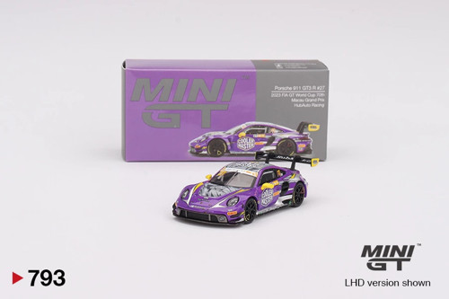 MGT00793 1/64 Porsche 911 GT3 R #27 HubAuto Racing 2023 FIA GT World Cup 70th Macau Grand Pr