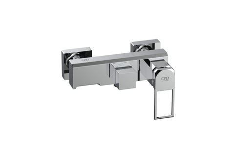 MBB190 Quadro Banyo Bataryası Krom Özel Tasarım Banyo Bataryası