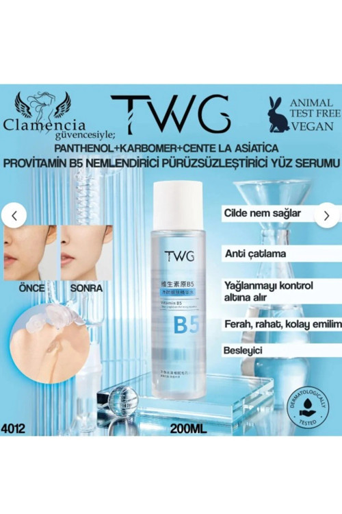 Provitamin B5 Nemlendirici & Sıkılaştırıcı Yüz Tonik 200ml