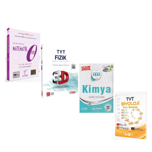 TYT Başlangıç Seti Sayısal 4 Kitap Set