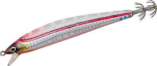 Squid Beat Trolling 10 cm 11 gr Kalamar Yemi White Pink Head