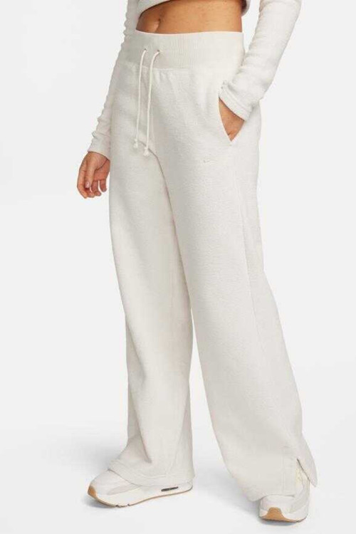 Sportswear Phoenix Plush Hr Pant Wide Kadın Eşofman Altı Krem