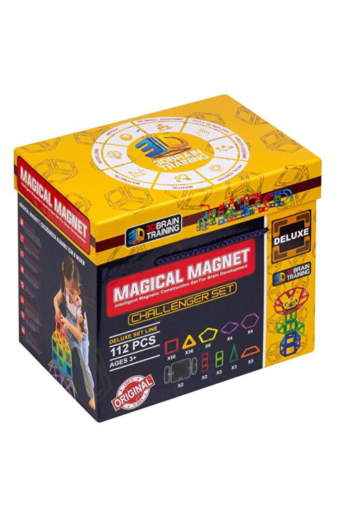 Magical Magnet Deluxe 112 Parça Oyun Seti