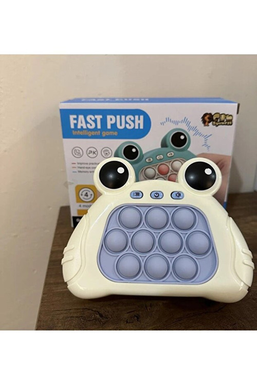 Fast Push Pilli Işıklı Eğitici Baloncuk Oyunu Karışık Renkler