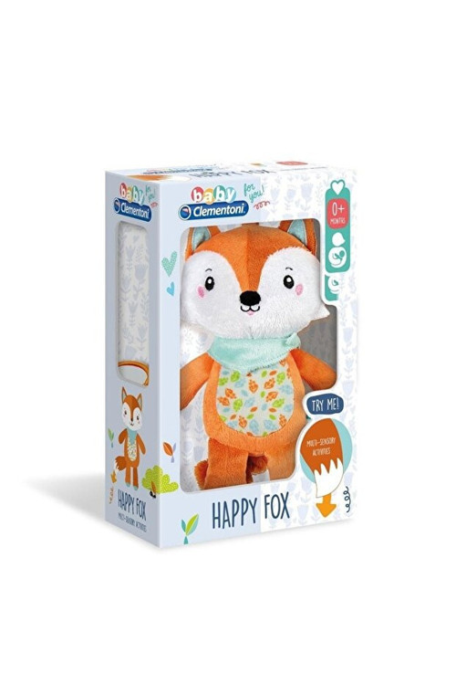 17271 Baby Clementoni Aktiviteli Peluş Tilki / +0 Ay
