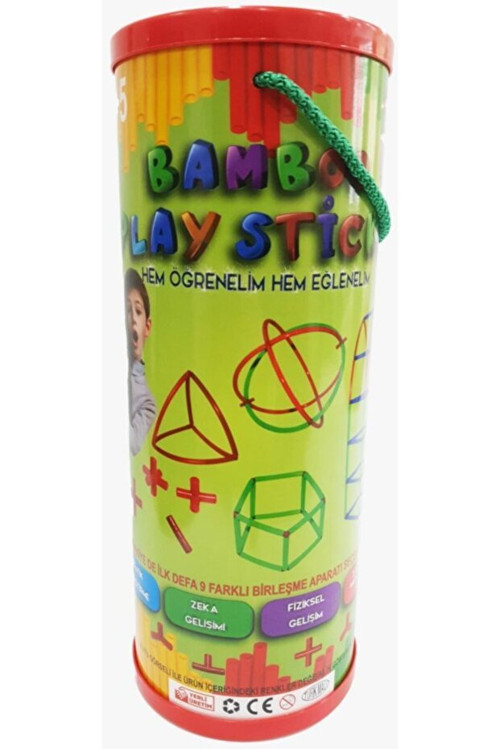 Bamboo Oyun Çubukları Silindir 5130