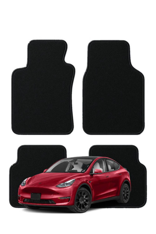 Tesla Model Y Özel Kesim Tam Uyumlu Lüx Oto Halı Paspas Tesla Model Y Paspas , Tesla Halı Paspas , ModelY Paspas