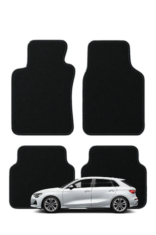 Audi A3 4. Nesil (2019 Sonrası) Tam Uyumlu Lüx Oto Halı Paspas Audi A3 Paspas