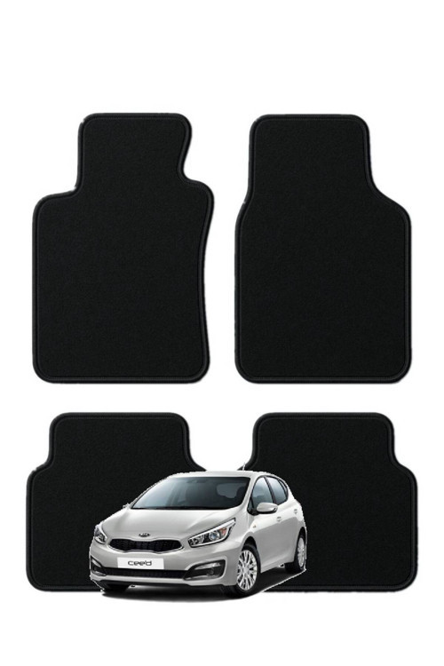 Kia Ceed 2. Nesil (2012-2018) Özel Kesim Tam Uyumlu Lüx Oto Halı Paspas Kia Ceed Paspas