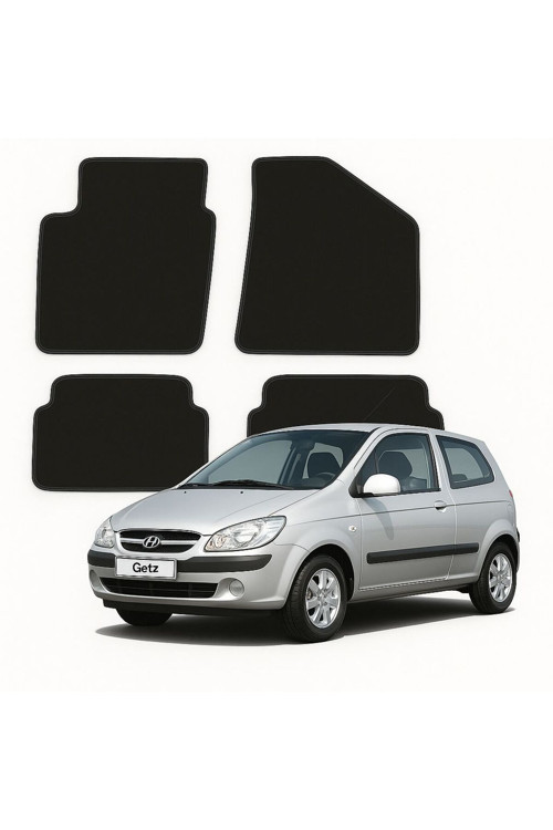 Hyundai Getz Tam Uyumlu Özel Kesim Lüx Oto Halı Paspas Hyundai Getz Paspas