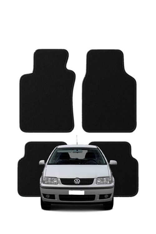 Volkswagen Polo 3 Hatchback (1994-2003) Özel Kesim Tam Uyumlu Lüx Oto Halı Paspas VW Polo Paspas , Polo Paspas , Polo Halı Paspas