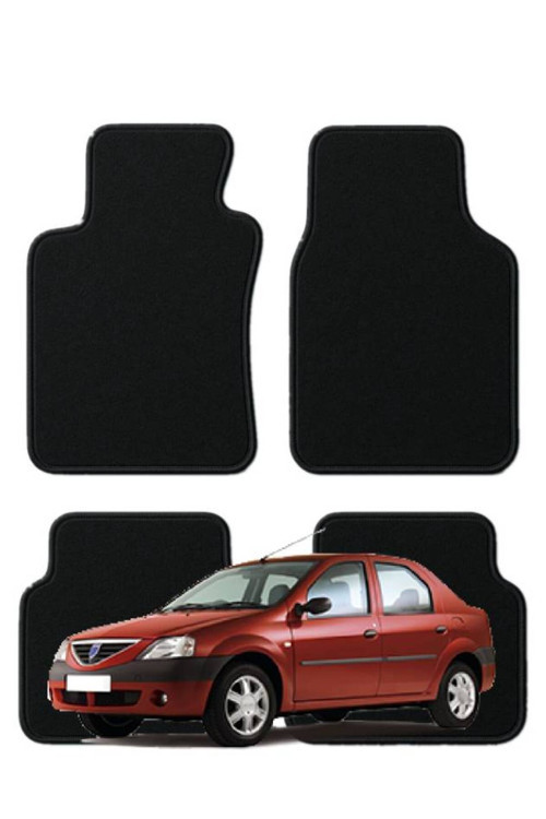 Dacia Logan 1. Nesil (2004-2012) Özel Kesim Tam Uyumlu Lüx Oto Halı Paspas Dacia Logan Paspas