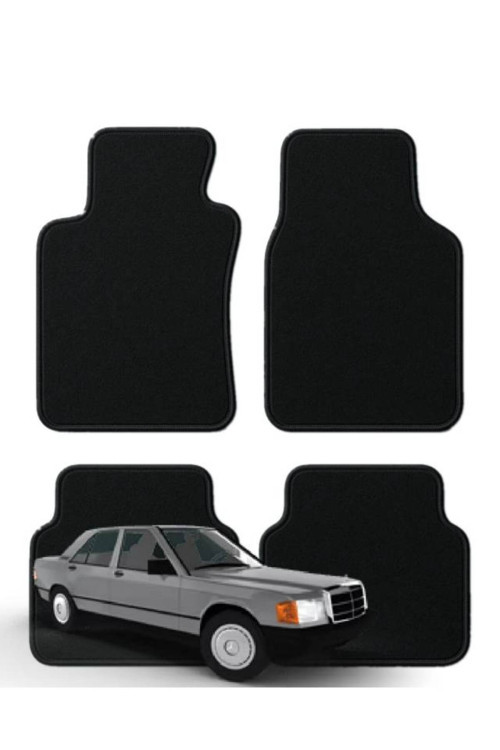Mercedes 190 Serisi (W201) Tam Uyumlu Lüx Oto Halı Paspas Mercedes 190 Paspas , Mercedes W201 Kasa Paspas , Mercedes 190 E Paspas