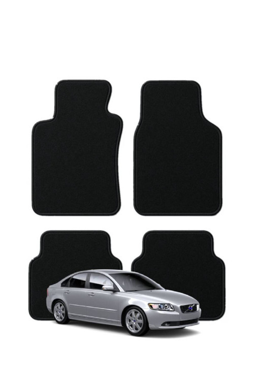 Volvo S40 2. Nesil (2003-2012) Tam Uyumlu Özel Kesim Lüx Oto Halı Paspas , Volvo S40 Paspas , Volvo S40 Halı Paspas , S 40 Paspas