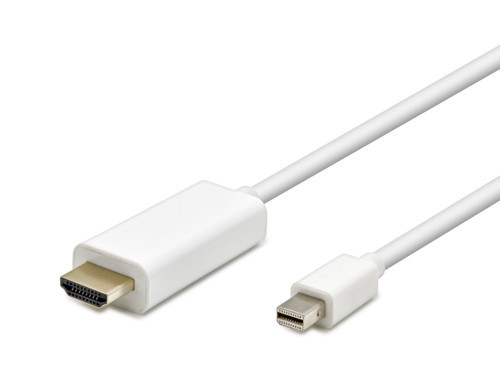 HDX7759 Mini DisplayPort to HDMI Görüntü Kablosu 1.8 m - Beyaz