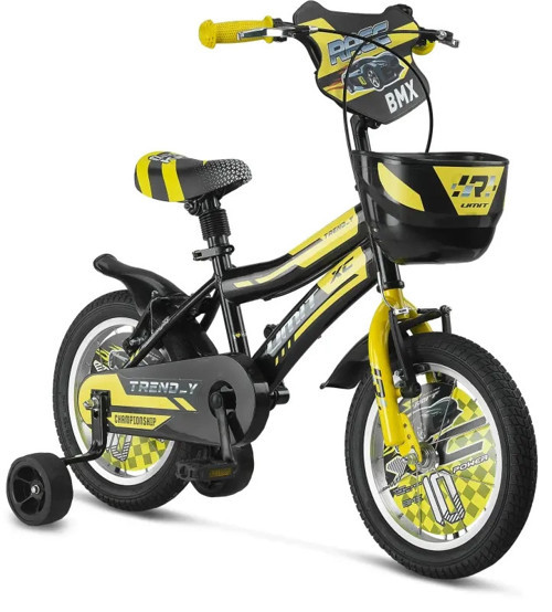 1602 TREND-Y-BMX-SEPET-V-ERKEK ÇOCUK BİSİKLETİ 16 JANT SİYAH SARI