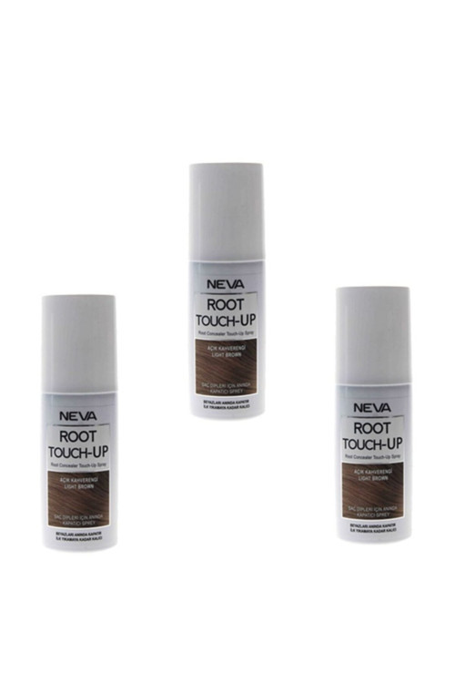 Root Touch-Up Kapatıcı Sprey Açık Kahverengi 75 ml 3 Adet
